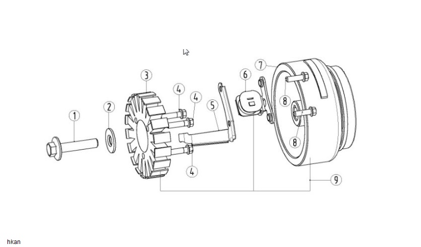 Stator Okuyucu (Dirty Paws 250 2T)