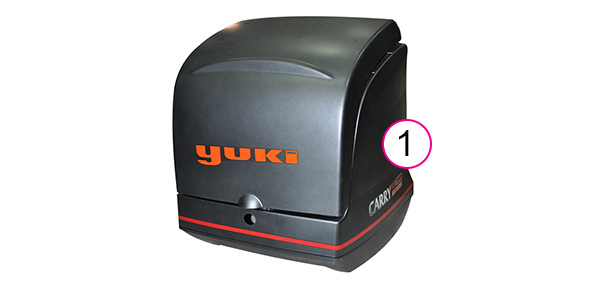 Arka Bagaj Füme (Carry Yk-18) - Yuki E-Scooter Carry