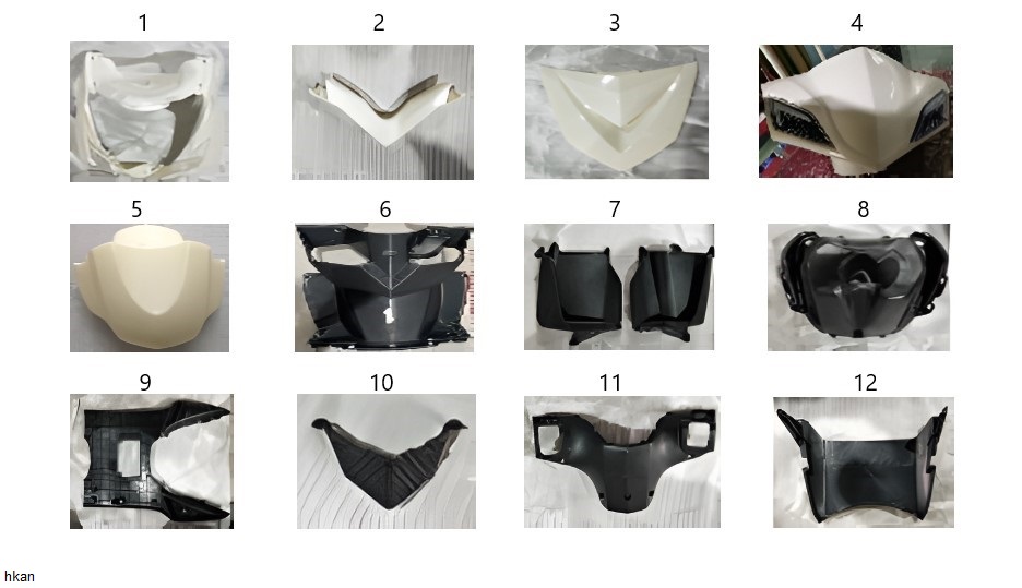 Yuki YUKİ E-SCOOTER WILLYS – ALT PANEL (WILLYS) – Parça No: 12