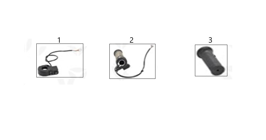 Yuki YUKİ E-SCOOTER ICON – GAZ ELCİĞİ (YK49 İCON) – Parça No: 2
