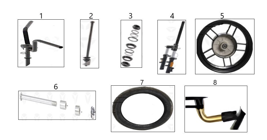 Yuki YUKİ E-SCOOTER ICON – GİDON KABLOSU (YK49 İCON) – Parça No: 2