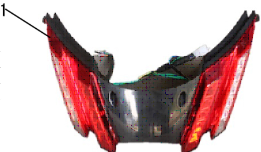 Arka Stop (Magic) - Yuki Magic 150 CC